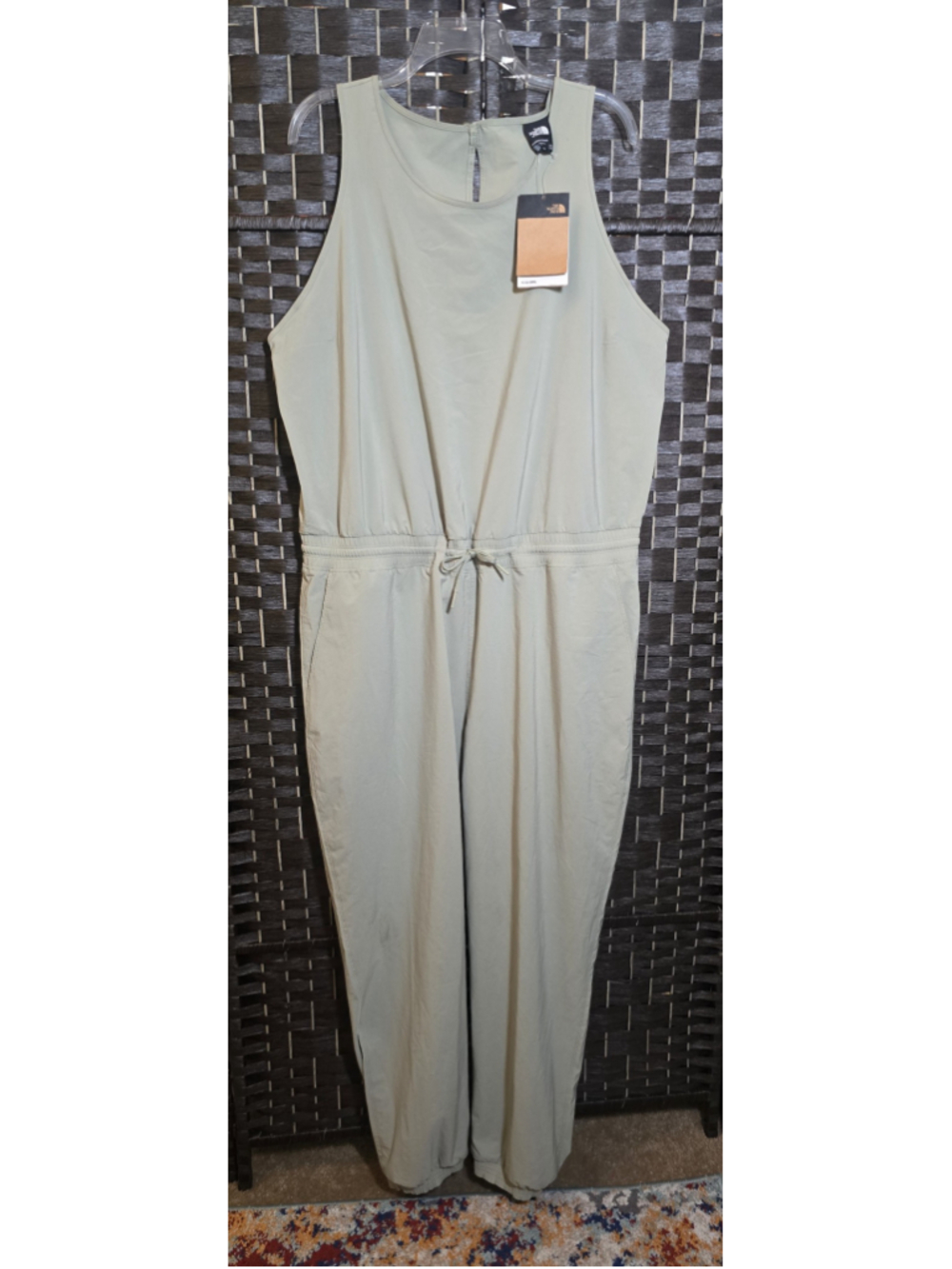 The North Face Never Stop Wearing Jumpsuit Tea Green NWT Women's XXL New